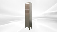 NSF 6 Door Stainless Steel Locker assembled HT-L-6