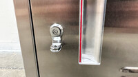 NSF 6 Door Stainless Steel Locker assembled HT-L-6