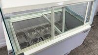 12 pan Ice Cream Gelato Display Dipping Cabinet freezer QBQ-188