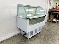 12 pan Ice Cream Gelato Display Dipping Cabinet freezer QBQ-188