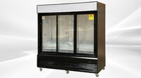 NSF 78 ins slide door Merchandiser Cooler Refrigerator CSM-68RS
