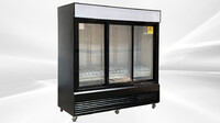 NSF 78 ins slide door Merchandiser Cooler Refrigerator CSM-68RS