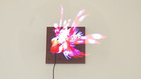 25 inches 3d Projection Rotary Screen Screenless Display Adverti