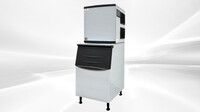 NSF 1000 lb Full Square ice maker machine SK-529-1000P+B375 Bin