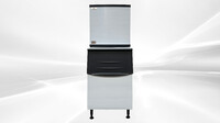 NSF 1000 lb Full Square ice maker machine SK-529-1000P+B375 Bin