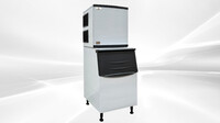 NSF 1000 lb Full Square ice maker machine SK-529-1000P+B375 Bin