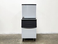 NSF 1000 lb Full Square ice maker machine SK-529-1000P+B375 Bin