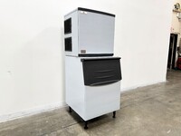NSF 1000 lb Full Square ice maker machine SK-529-1000P+B375 Bin