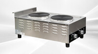 NSF Two Burner Heavy Duty Electric Hot Plate hotplate FG-02A