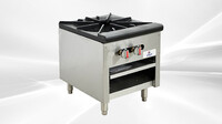 NSF 18 inches Stock Pot Range 1 Burner  76000BTU  HS-1