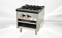 NSF 18 inches Stock Pot Range 1 Burner  76000BTU  HS-1