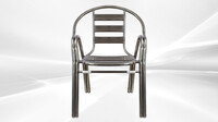 Stainless steel outdoor chair SSC-2