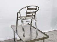 Stainless steel outdoor chair SSC-2