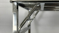 32*32 inches restaurant Folding Stainless steel Table SFT-3232