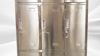 NSF 9 Door Stainless Steel Locker assembled HT-L-9