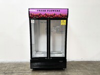 NSF 48 ins Commercial Refrigerator Display Flowers 48G-SW-FL