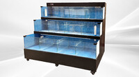 80 inches Sea Water Seafood Lobster Display Case 220v HL80