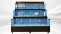 80 inches Sea Water Seafood Lobster Display Case 220v HL80