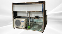 80 inches Sea Water Seafood Lobster Display Case 220v HL80