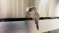 NSF Glass Door Stainless Steel Commercial Freezer CFD-1FFGSS