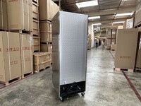 NSF Glass Door Stainless Steel Commercial Freezer CFD-1FFGSS