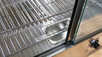 NSF Warmer Countertop Display Cabinet ShowCase HW-160R