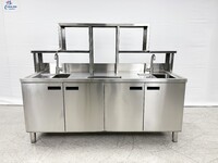 NSF Bar Bubble Tea WorkStation Hot and Cold Water HT-M-1800