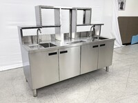 NSF Bar Bubble Tea WorkStation Hot and Cold Water HT-M-1800