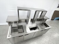 NSF Bar Bubble Tea WorkStation Hot and Cold Water HT-M-1800