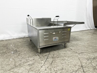 NSF Flat Bottom Funnel Cake Donut Donuts Fryer  CTF-2R NG