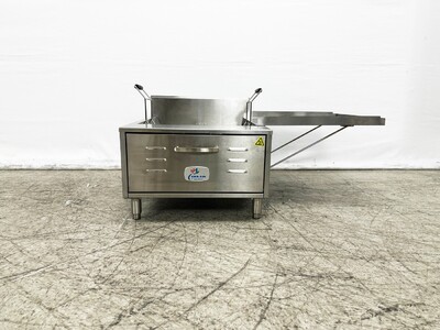 NSF Flat Bottom Funnel Cake Donut Donuts Fryer  CTF-2R NG