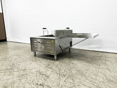 NSF Flat Bottom Funnel Cake Donut Donuts Fryer  CTF-2R NG