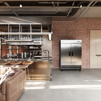 NSF Commercial Reach In 2 Door Freezer XB54F