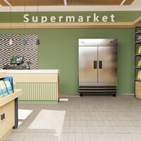 NSF Commercial Reach In 2 Door Freezer XB54F