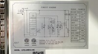 NSF Reach In Three door refrigerator CFD-3RR