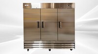 NSF Stainless Steel Reach-In Commercial 3 door freezer CFD-3FF