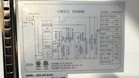 NSF Stainless Steel Reach-In Commercial 3 door freezer CFD-3FF