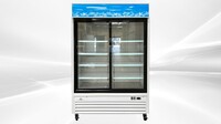 NSF Two glass door refrigerator G1.2YBM2F slide