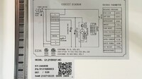 NSF Two glass door refrigerator G1.2YBM2F slide