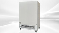 NSF 53 ins Two glass door freezer SS door D1.2BM2F