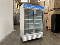 NSF 53 ins Two glass door freezer SS door D1.2BM2F