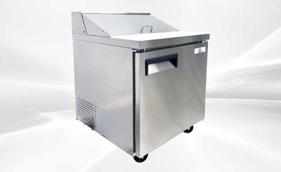 NSF ETL Sandwich Prep Table 27 ins Refrigerator SCL1-E-HC