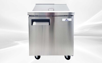 NSF ETL Sandwich Prep Table 27 ins Refrigerator SCL1-E-HC
