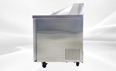 NSF ETL Sandwich Prep Table 27 ins Refrigerator SCL1-E-HC