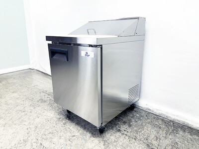 NSF ETL Sandwich Prep Table 27 ins Refrigerator SCL1-E-HC