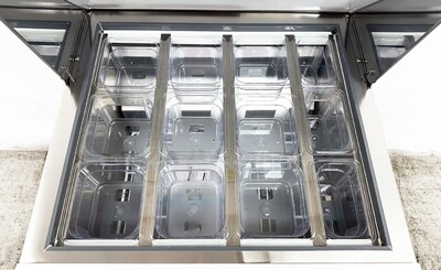 NSF Sandwich Prep Table mega 27 ins Refrigerator SCLM1