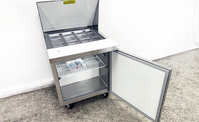 NSF Sandwich Prep Table mega 27 ins Refrigerator SCLM1