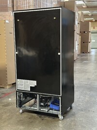 NSF 40 inches Two Slide glass Door Refrigerator ESM-33SR