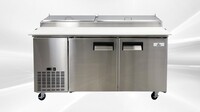 NSF Pizza Prep Table Refrigerator 71 ins PICL2