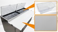 NSF Pizza Prep Table Refrigerator 71 ins PICL2